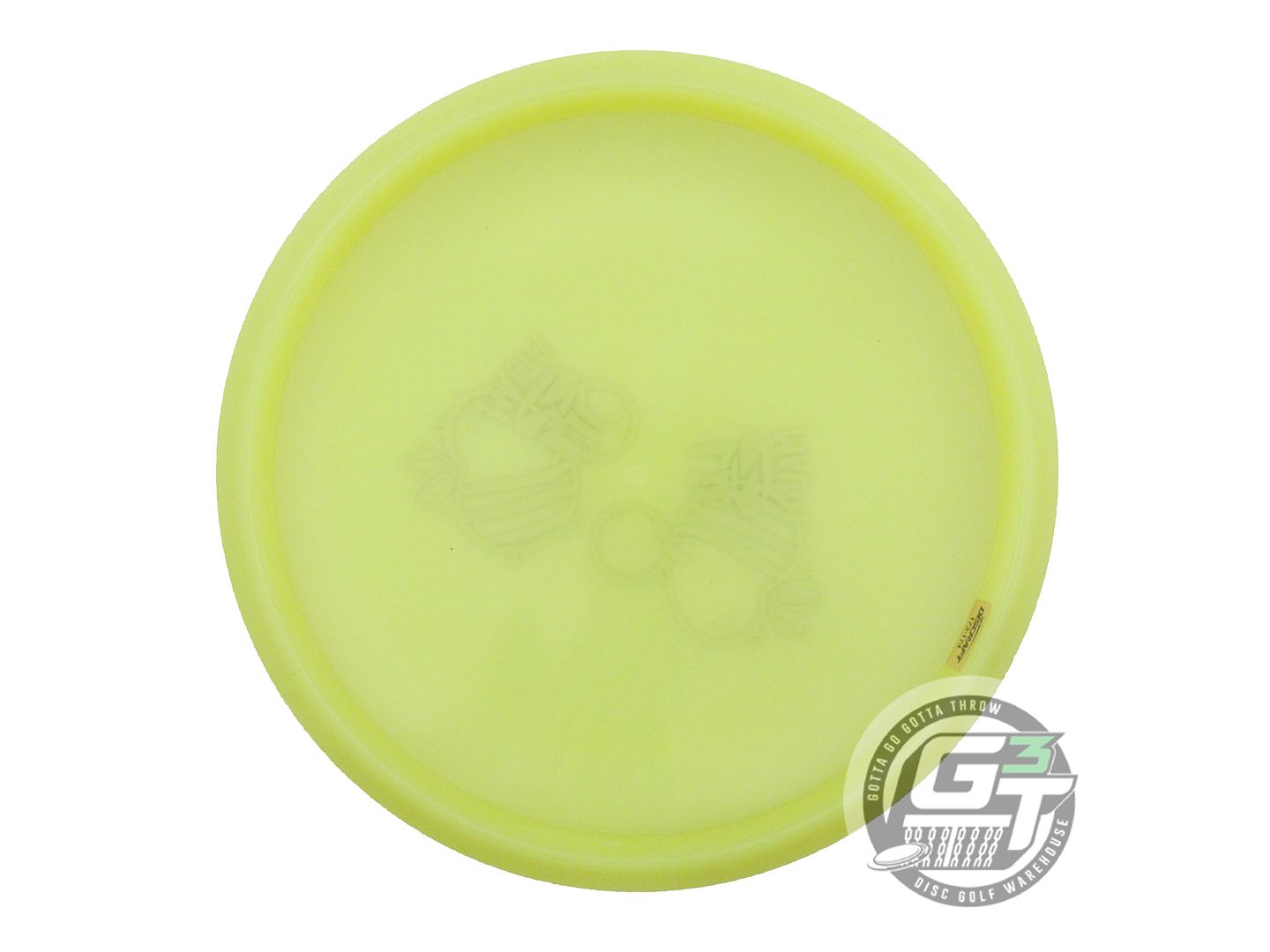 NOS Discraft X-OUT Big Z Malta 175g Yellow Midrange Golf Disc