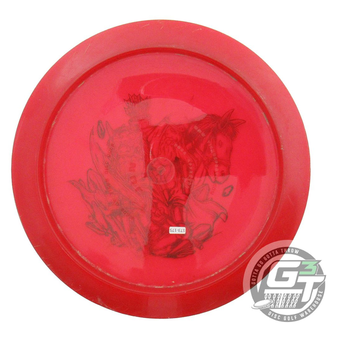 USED Yikun Disc Golf Phoenix Jun 173g Red VIP SERIES Distance Driver Golf Disc