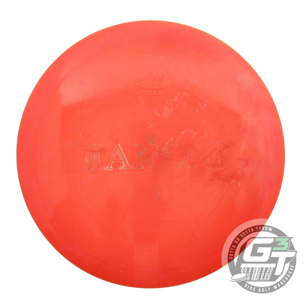 USED Latitude 64 Opto Diamond 157g Orange Silver Foil Fairway Driver Golf Disc