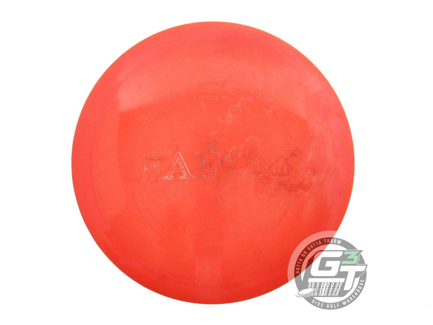 USED Latitude 64 Opto Diamond 157g Orange Silver Foil Fairway Driver Golf Disc