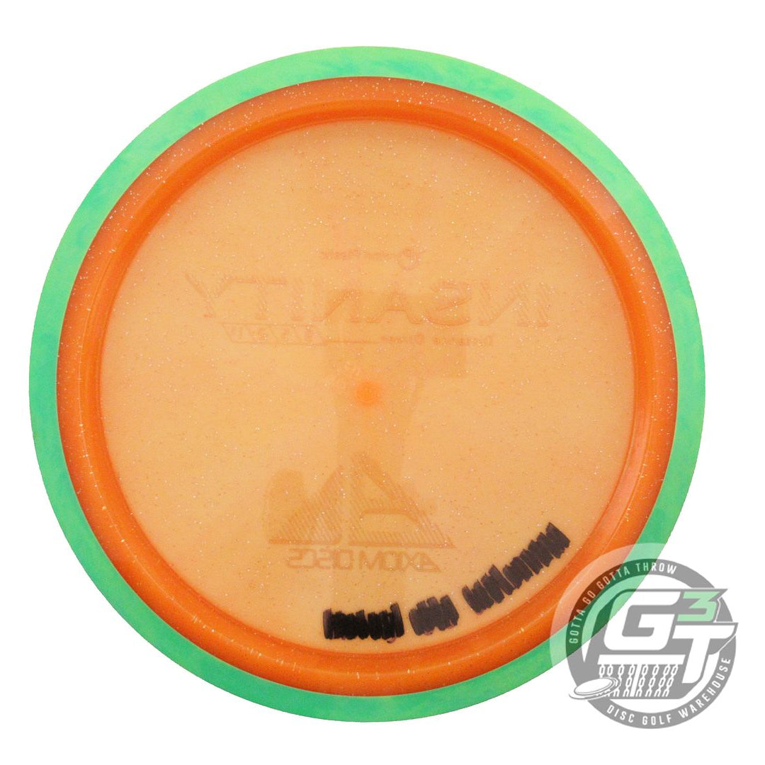 USED Axiom Discs Proton Insanity 161g Orange Green Rim Distance Driver Golf Disc
