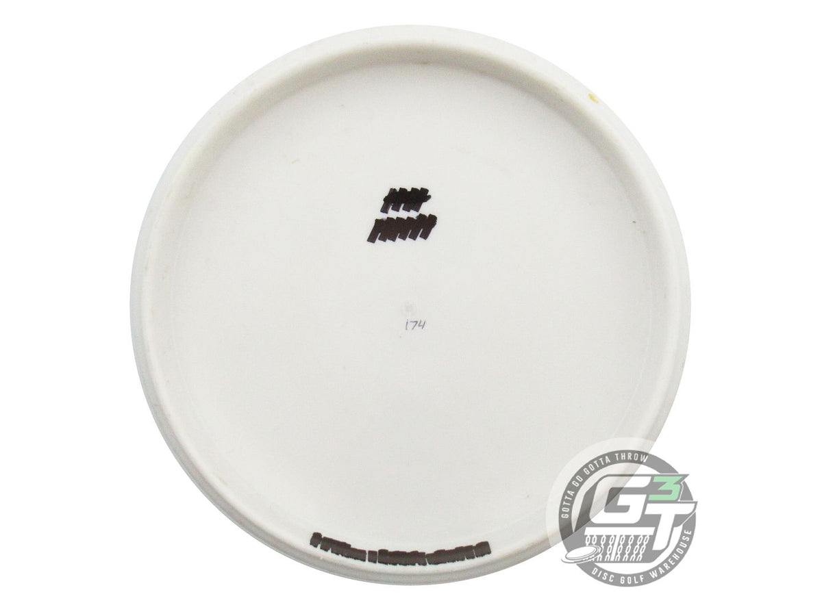 USED Kastaplast K3 Tuff 174g White Black Stamp Putter Golf Disc
