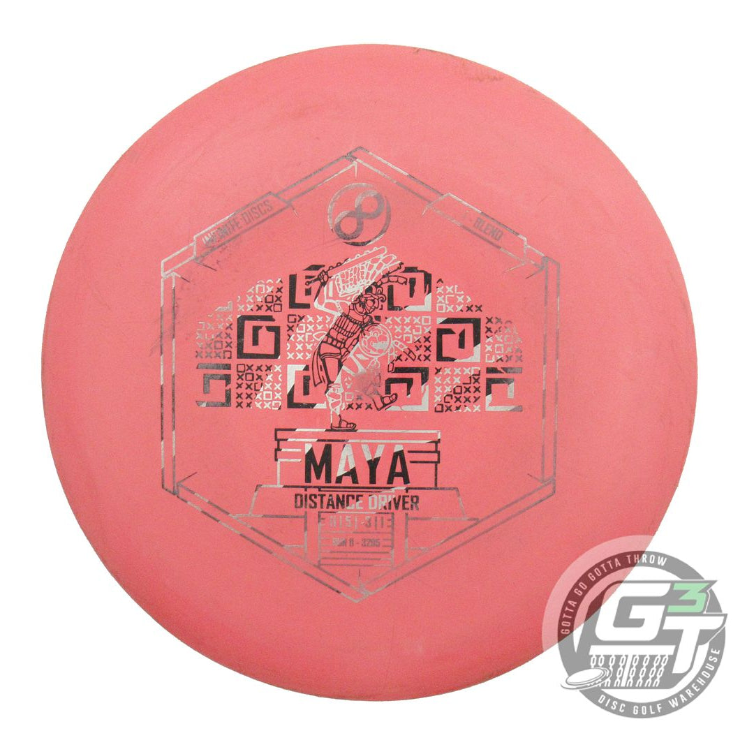 USED Infinite I-Blend Maya 171g Pink Zebra Foil Distance Driver Golf Disc