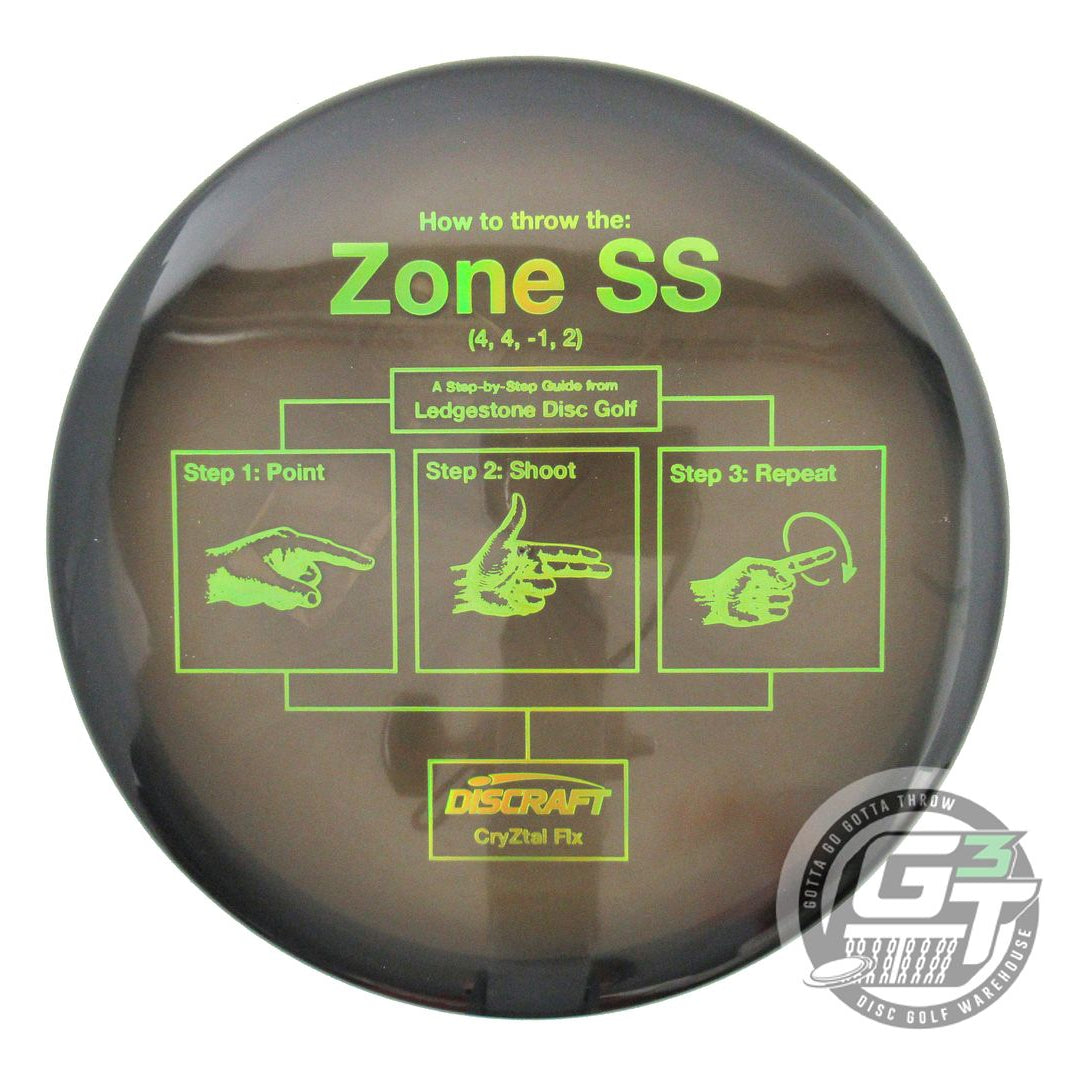 Discraft Limited Edition 2026 Ledgestone Open CryZtal Z FLX Zone SS Putter Golf Disc (Individually Listed)