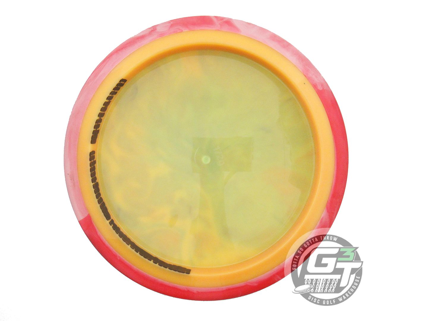 USED Axiom Discs X-OUT Neutron Time Lapse 172g HOME DYED Red Rim Driver Disc