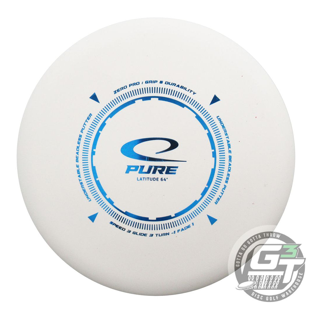 Latitude 64 Zero Pro Pure Putter Golf Disc (Individually Listed)