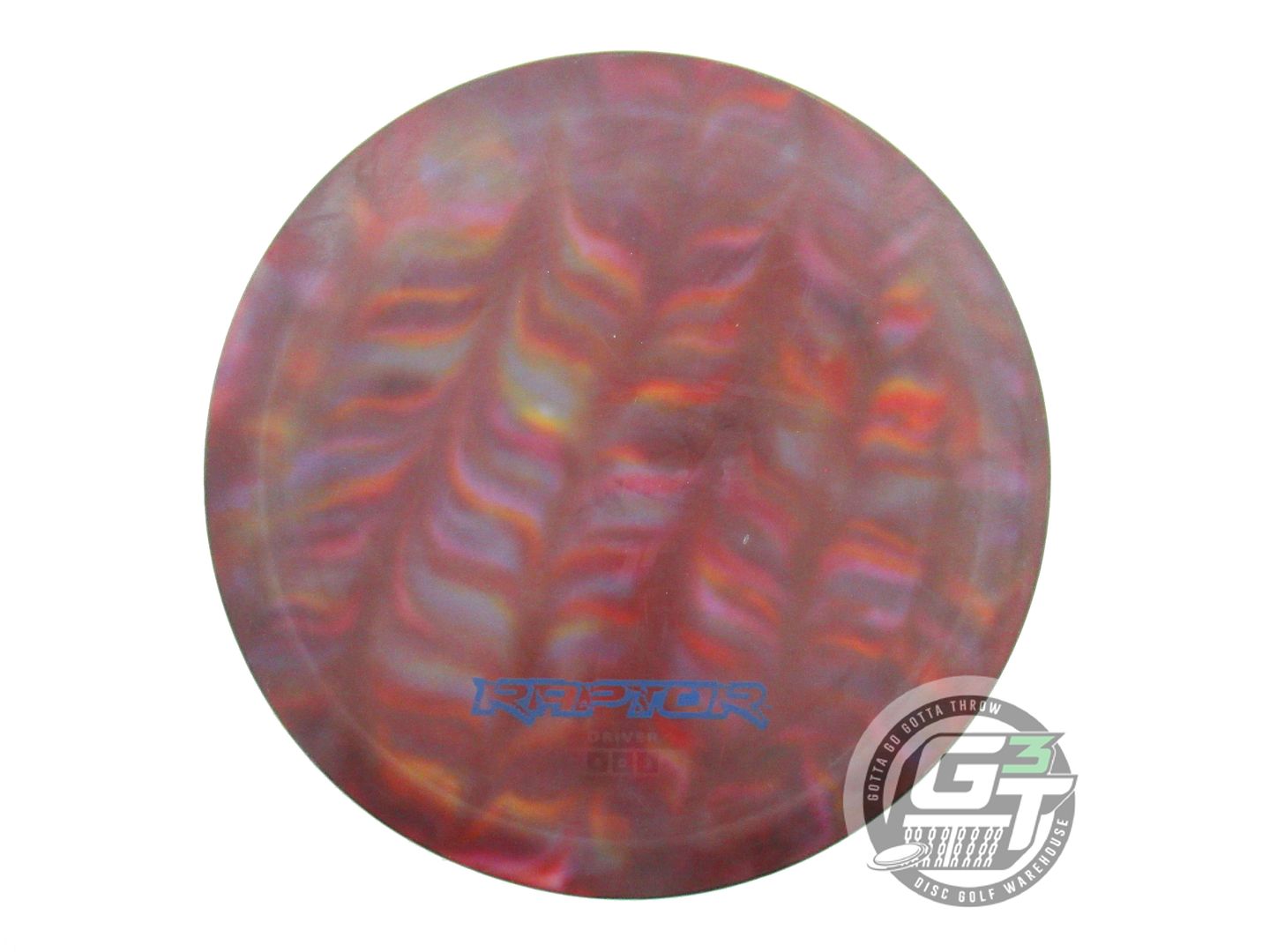 USED Discraft ESP Raptor 175g White HOME DYED Distance Driver Golf Disc