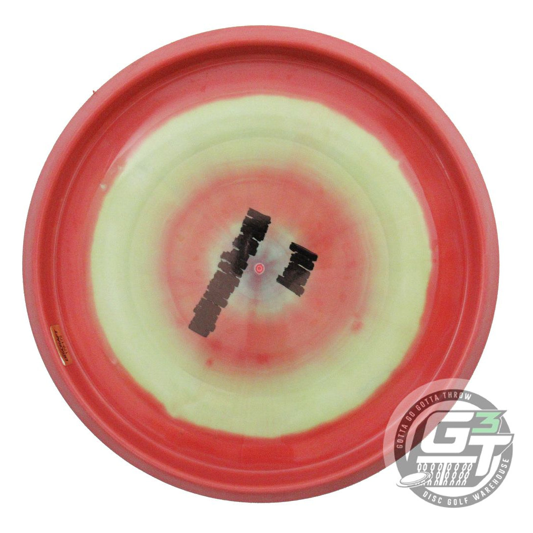 USED Discraft FIRST RUN ESP Zone GT 171g Red Orange Stamp Putter Golf Disc