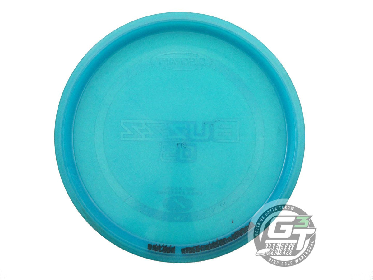 USED Discraft Z Buzzz OS 178g Teal Snake Foil Midrange Golf Disc