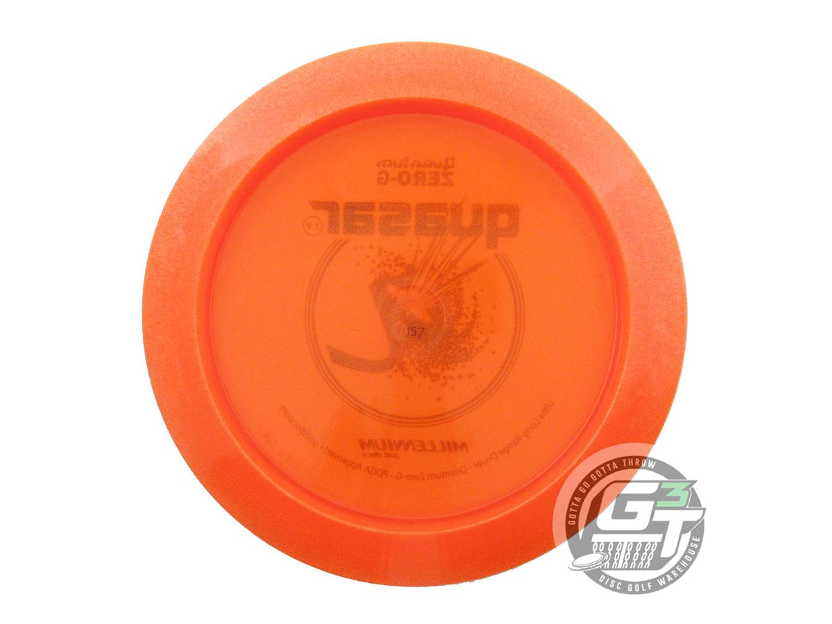 USED Millennium Zero-G Quantum Quasar 157g Orange Green Matrix Foil Driver Disc