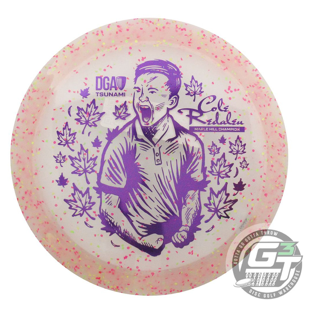 DGA Limited Edition Victory Edition 2025 MVP Open Champion Cole Redalen Confetti Tsunami Fairway Driver Golf Disc (Individually Listed)