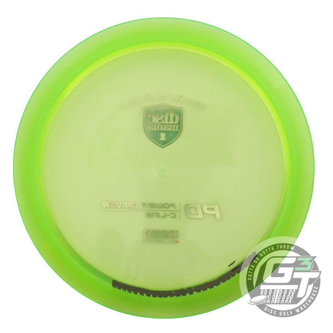 USED DiscMania C-Line PD 176g Lime Red Foil Distance Driver Golf Disc