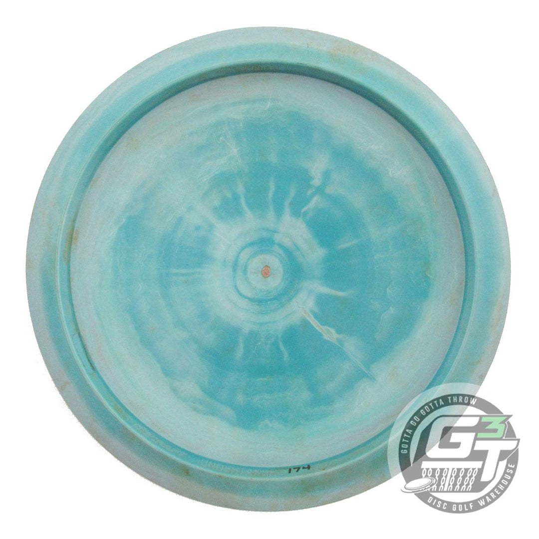 USED Discraft ESP Undertaker 174g Teal Red Rose Foil Distance Driver Golf Disc