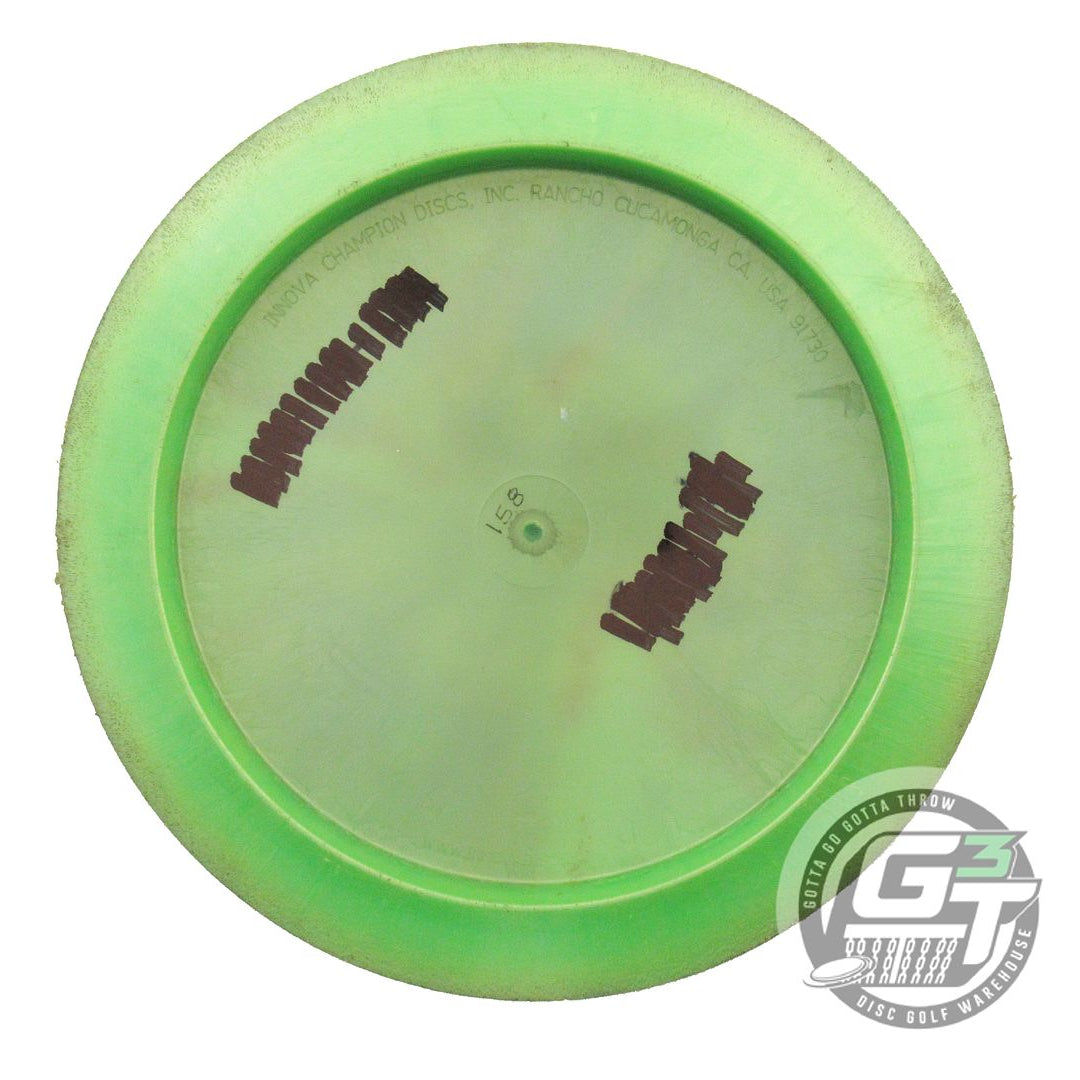 USED Innova GStar Boss 158g Lime HOME DYED Distance Driver Golf Disc