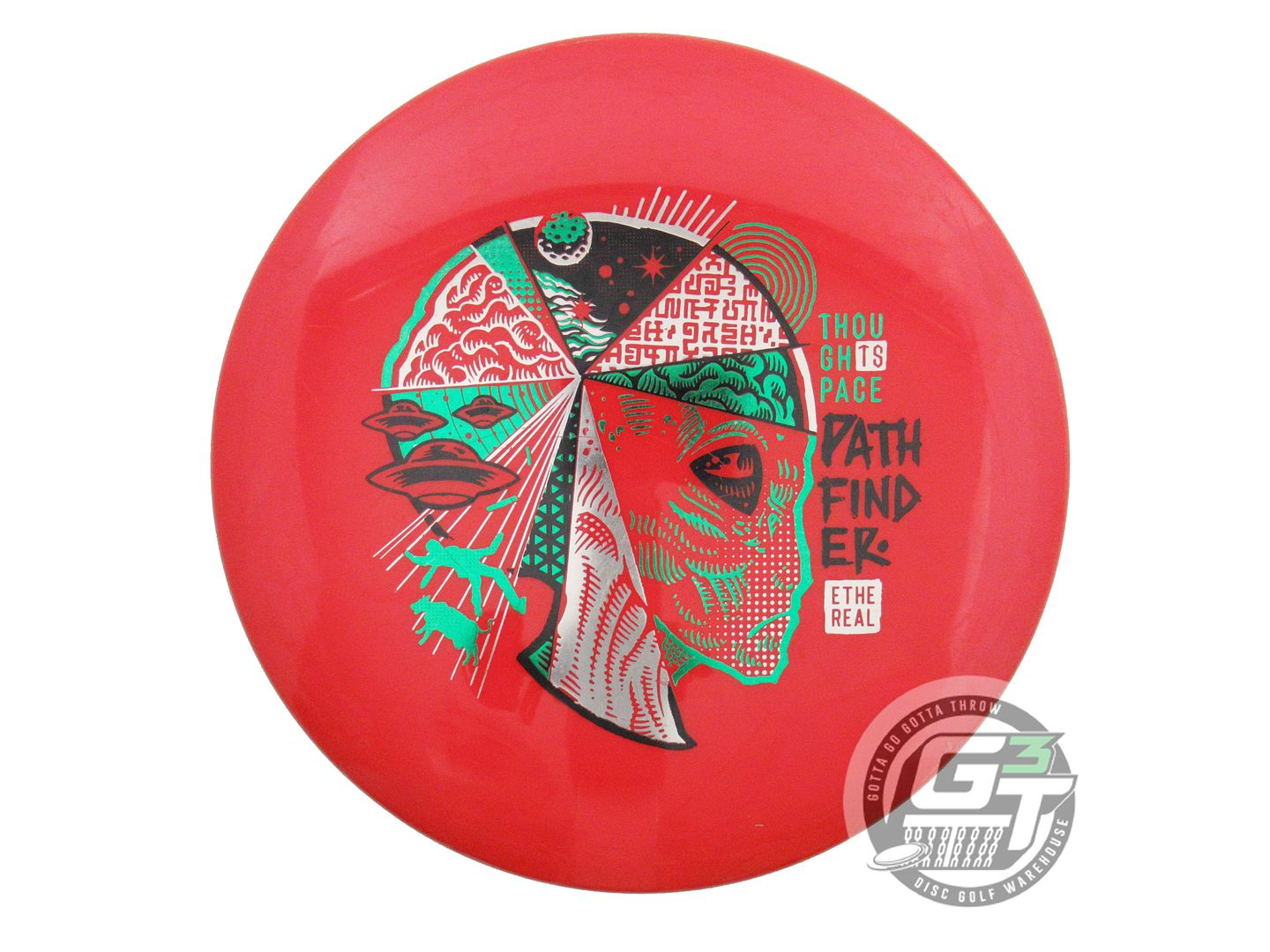 USED Thought Space Ethereal Pathfinder 177g Red Midrange Golf Disc