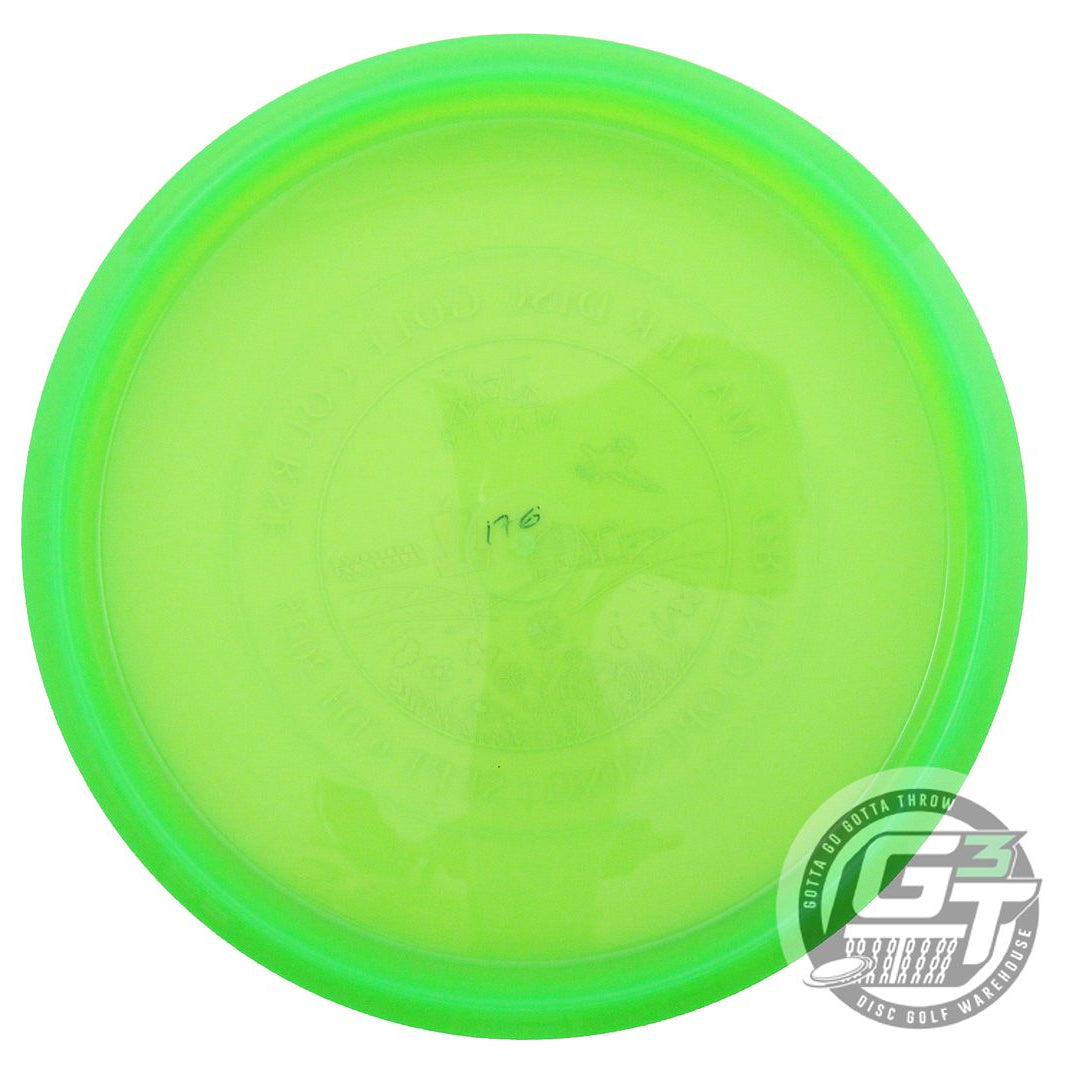 NOS Innova Champion Jay 176g Lime Silver Holo Star Foil Midrange Golf Disc