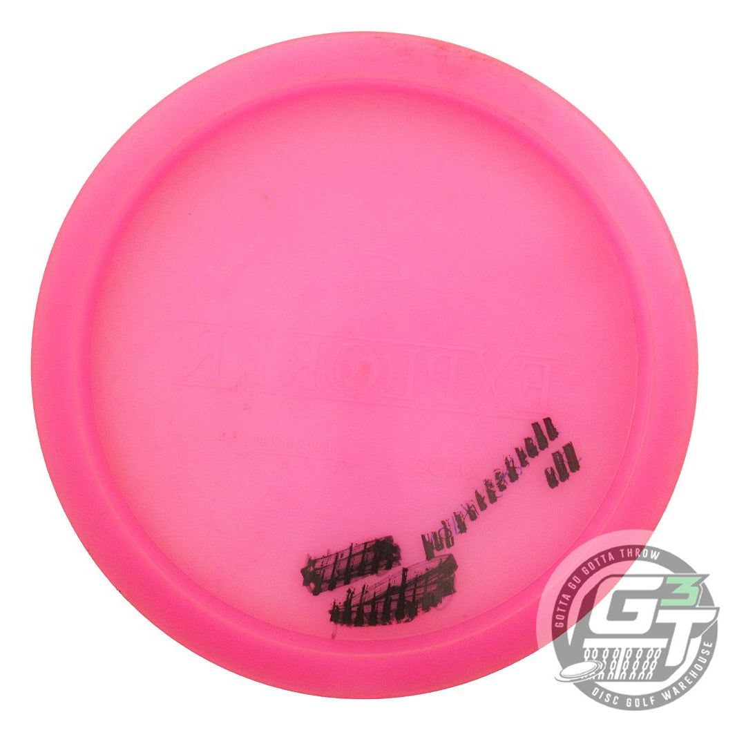 USED Latitude 64 Opto Explorer 169g Pink White Stamp Distance Driver Golf Disc