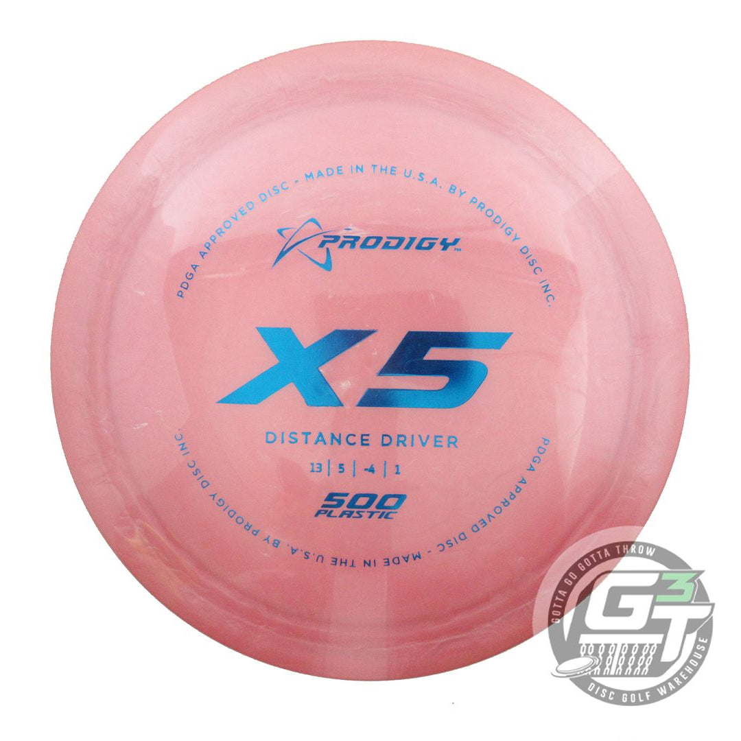Prodigy 500 Series X5 Distance Driver Golf Disc (Individually Listed)