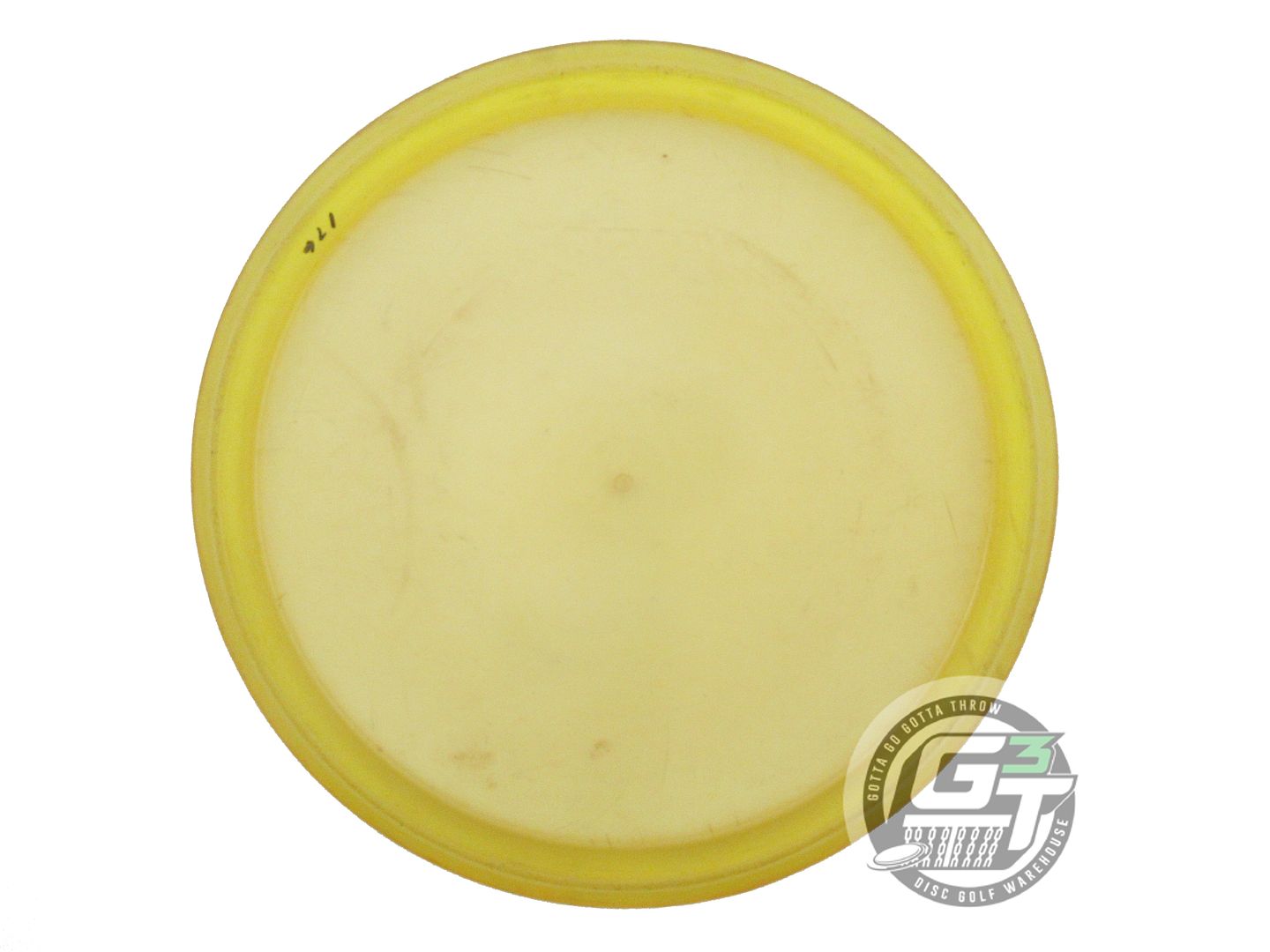 USED Innova Champion Roc3 177g Yellow Wiped Stamp Midrange Golf Disc