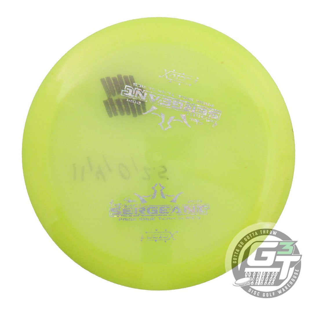 USED Dynamic Discs X-OUT Glimmer Lucid-X Sergeant 171g Yellow Driver Golf Disc