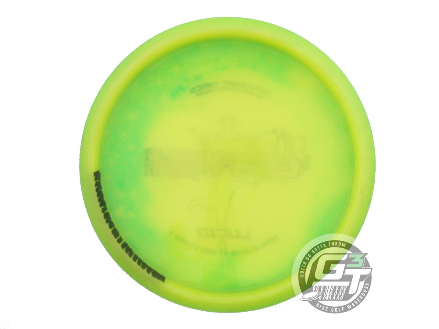 USED Dynamic Discs Lucid EMAC Truth 169g Lime HOME DYED Midrange Golf Disc