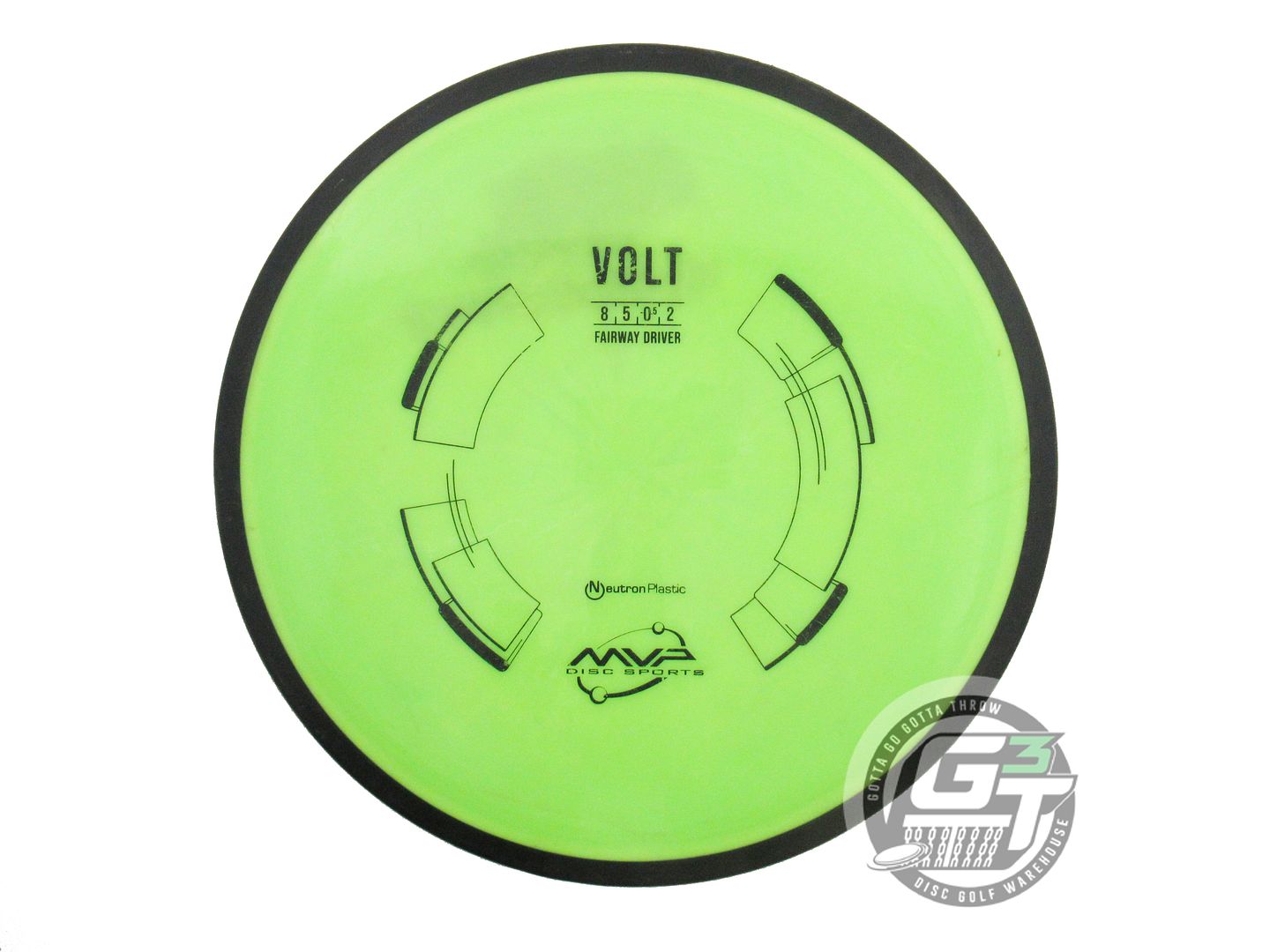 USED MVP Disc Sports Neutron Volt 171g Lime Fairway Driver Golf Disc