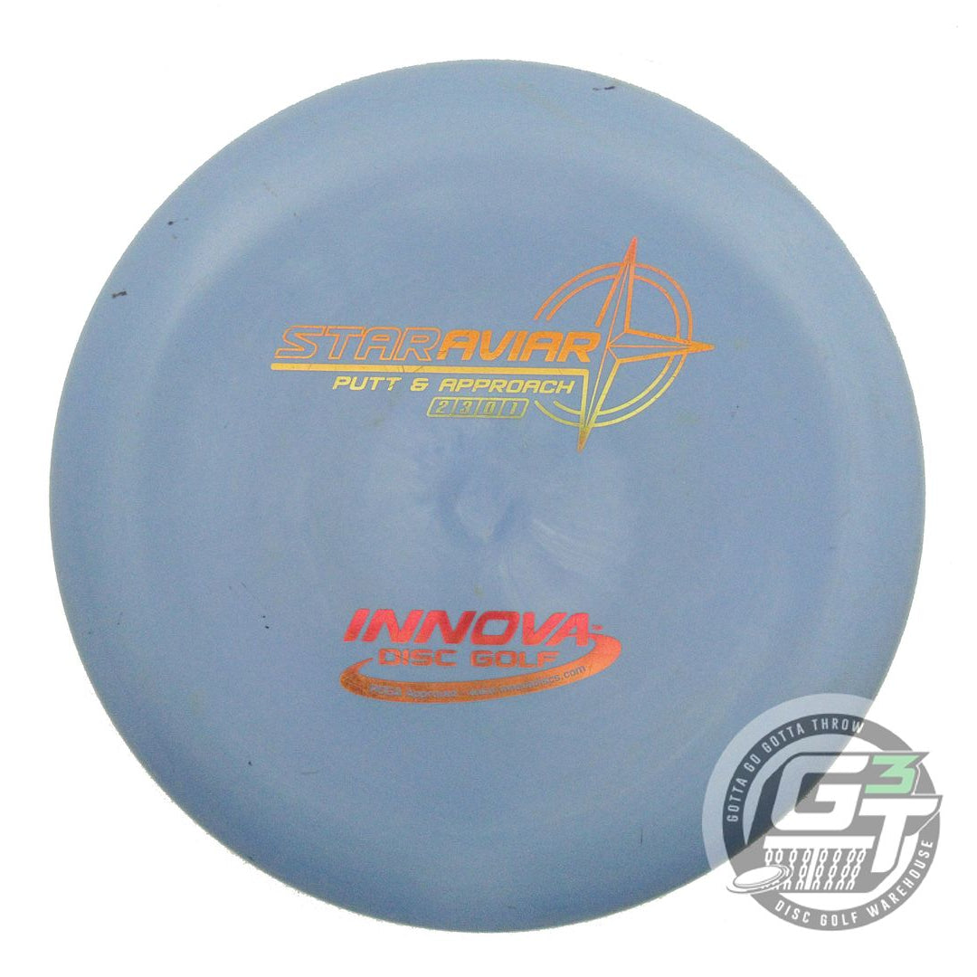 USED Innova Star Aviar 172g Blue Sunset Foil Putter Golf Disc