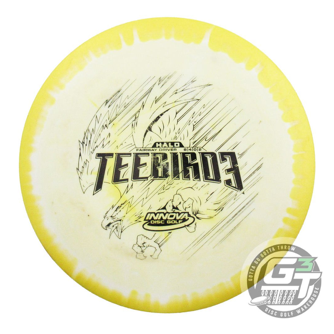 USED Innova Halo Star Teebird3 168g Yellow-White Fairway Driver Golf Disc