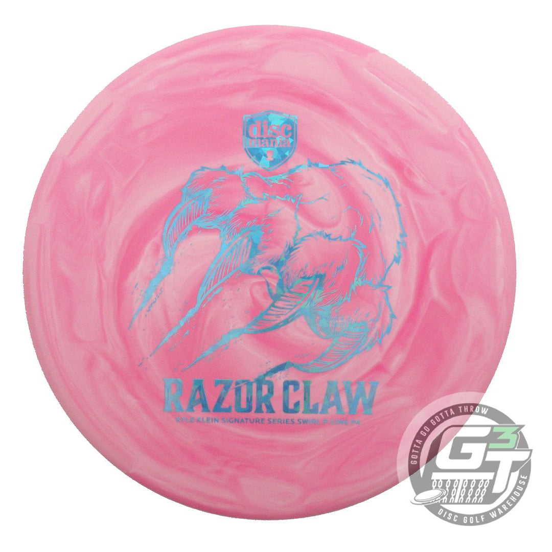 Discmania Limited Edition 2025 Signature Kevin Klein Razor Claw Swirl P-Line Flex 2 P4 Putter Golf Disc (Individually Listed)