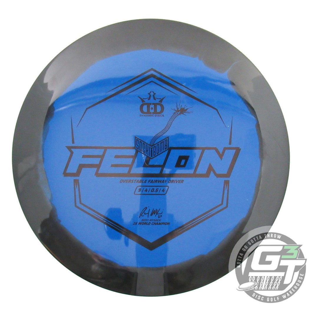 Dynamic Discs Limited Edition Ricky Wysocki Ignite Stamp V1 Supreme Orbit Sockibomb Felon Fairway Driver Golf Disc (Individually Listed)