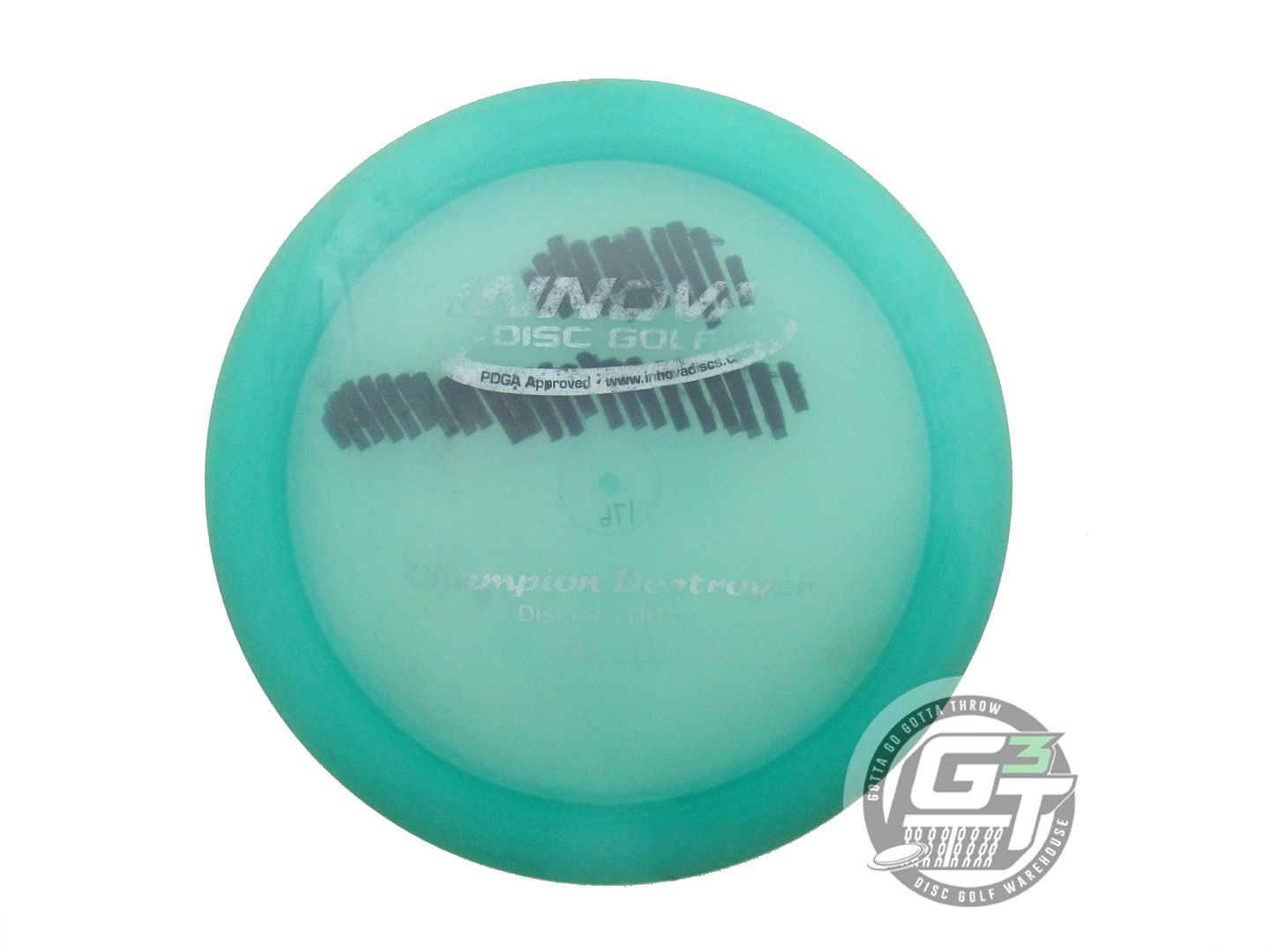 USED Innova Champion Destroyer 173g Seafoam Silver Foil Distance Driver Disc
