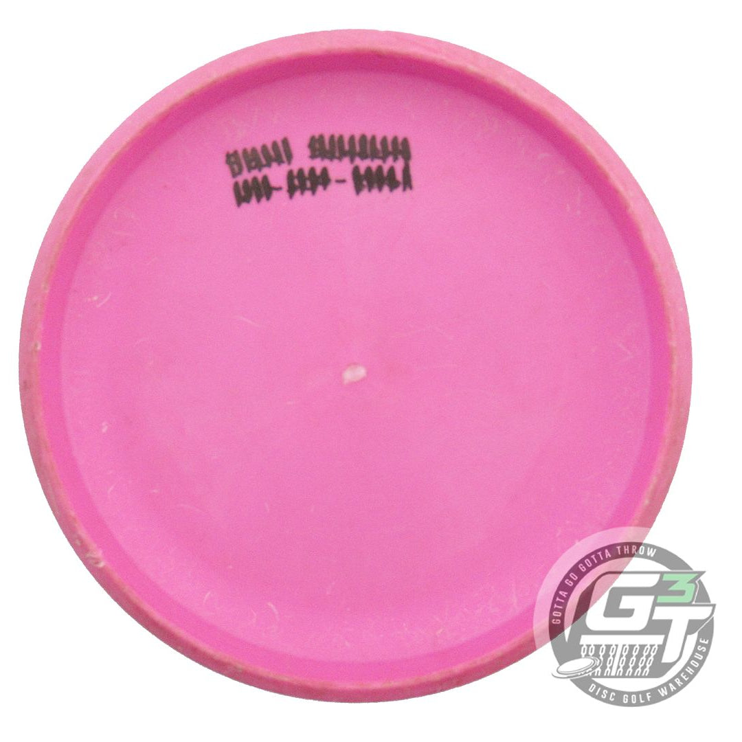 USED DiscMania D-Line Flex 2 P2 174g Pink Red Foil Putter Golf Disc