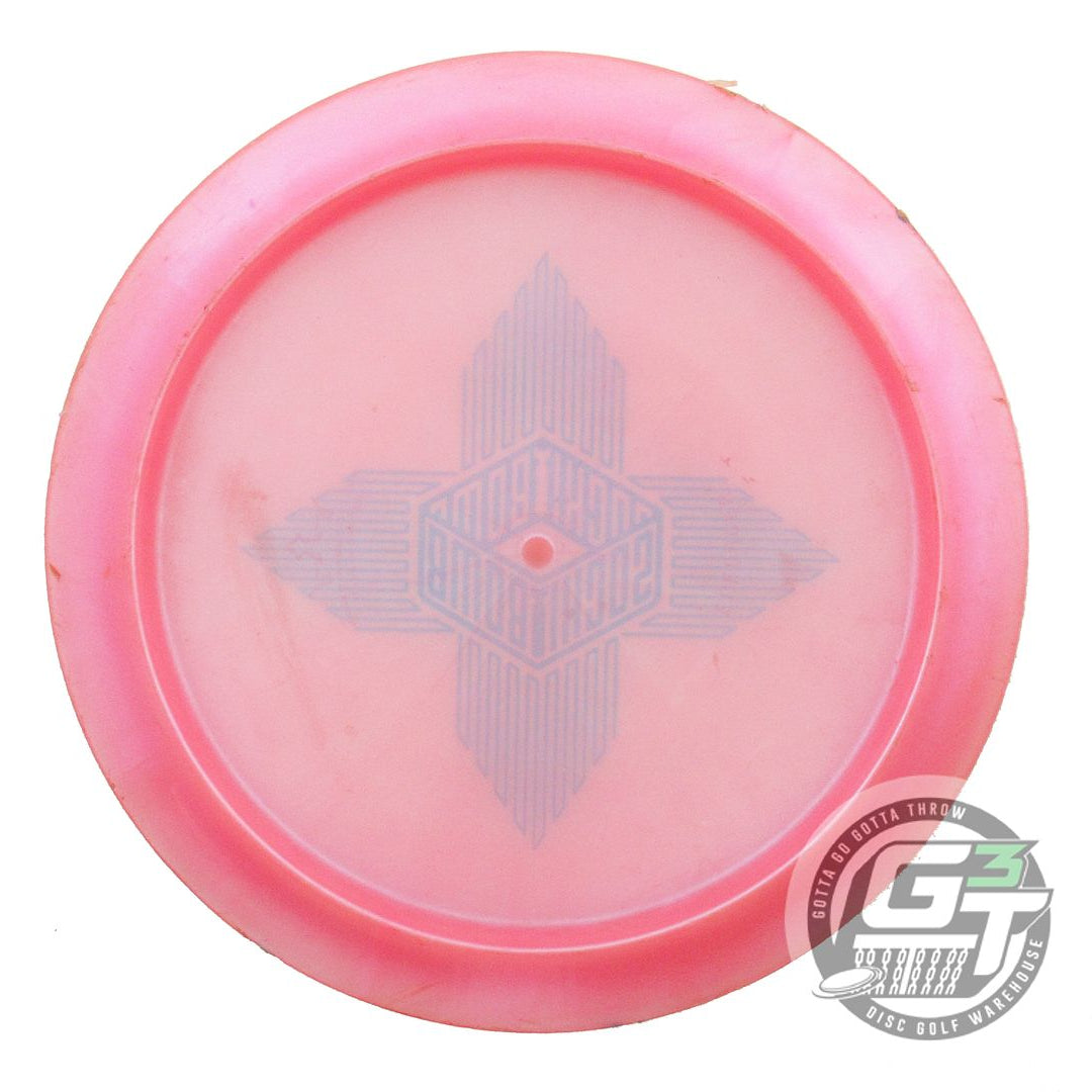 USED Dynamic Discs Lucid Enforcer 172g Purple Rainbow Foil Distance Driver Disc