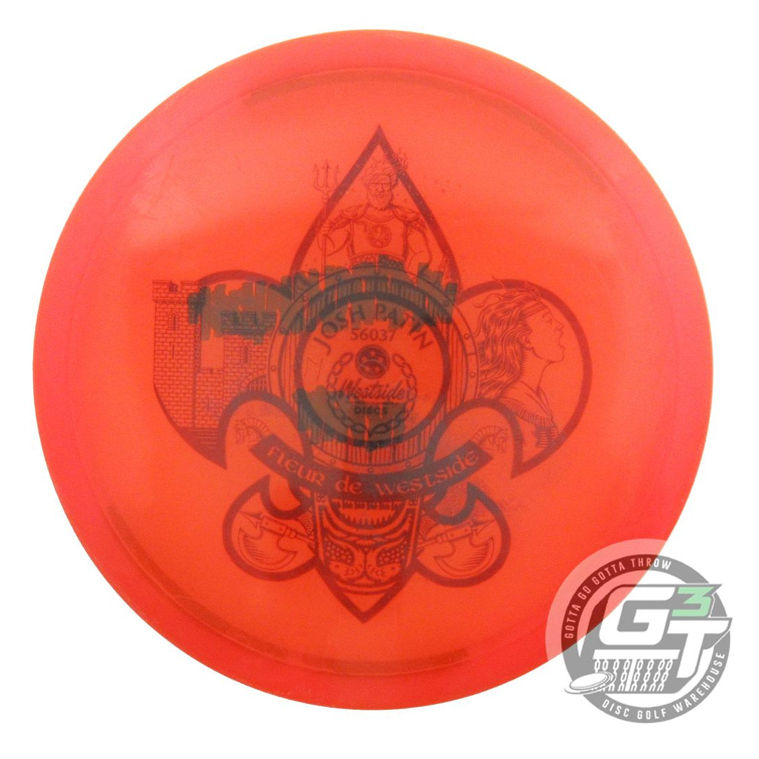 USED Westside Discs VIP Warship 177g Orange HOME DYED Midrange Golf Disc