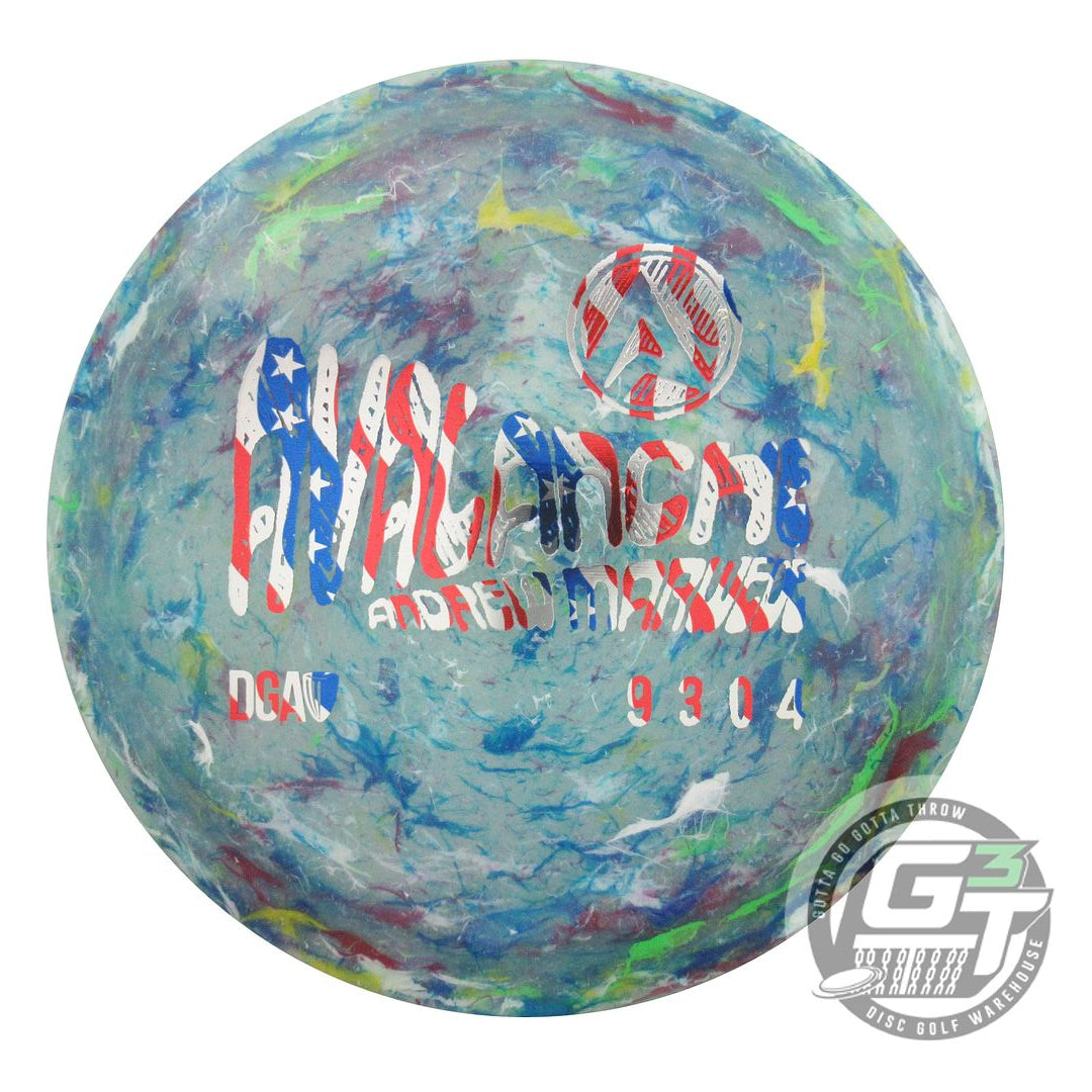 DGA Limited Edition 2025 Tour Series Andrew Marwede Granite Blend Avalanche Fairway Driver Golf Disc (Individually Listed)