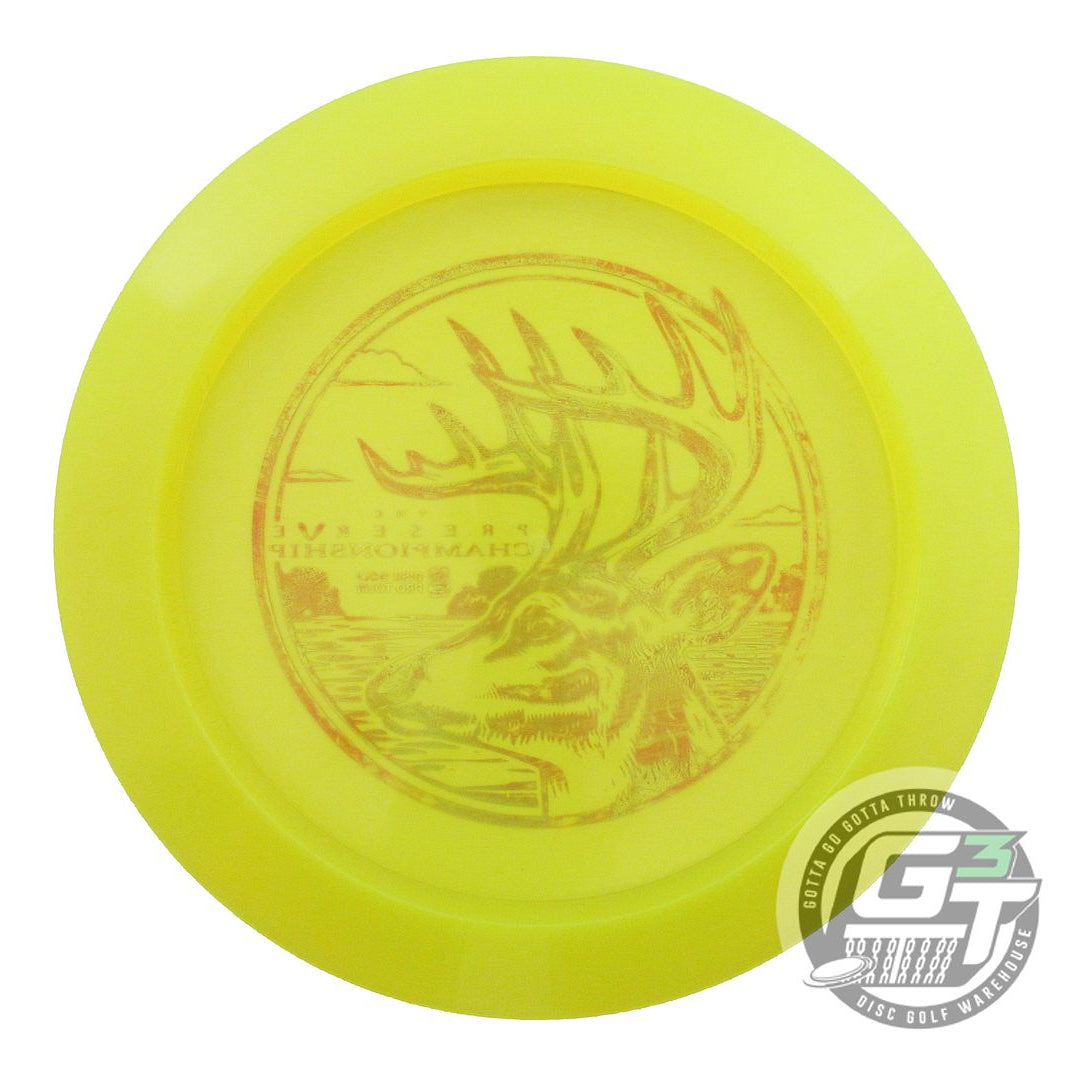 USED Discraft Z Nuke 174g Yellow Purple Foil Distance Driver Golf Disc