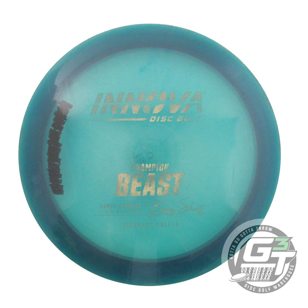 USED Innova Champion Beast 175g Blue White Stamp Distance Driver Golf Disc