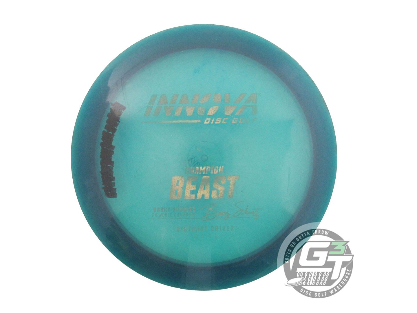 USED Innova Champion Beast 175g Blue White Stamp Distance Driver Golf Disc