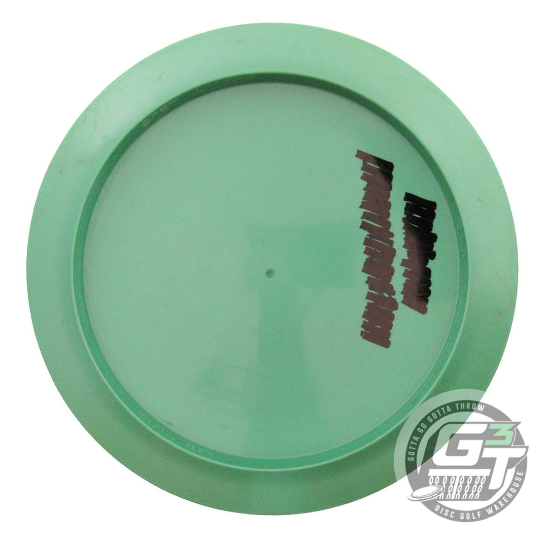 USED Discraft Big Z Zeus 173g Green Zebra Foil Distance Driver Golf Disc