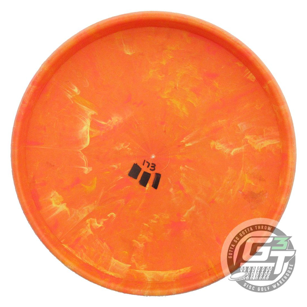 USED Lightning Standard #2 Putter 173g Orange Blue Foil Putter Golf Disc