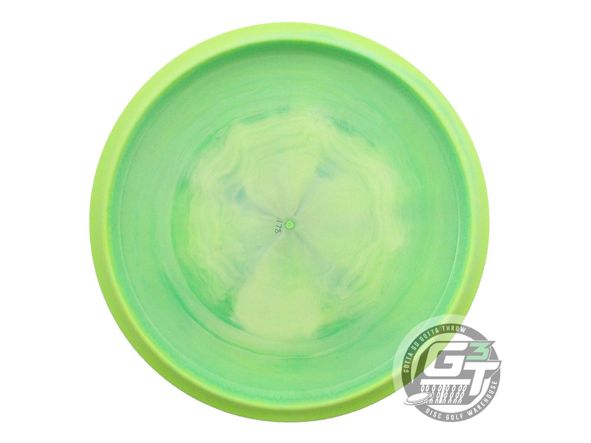 USED Discraft 6X McBEAST ESP Buzzz 178g Lime Silver Holo Foil Midrange Golf Disc