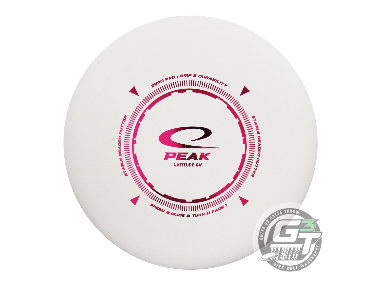 Latitude 64 Zero Pro Peak Putter Golf Disc (Individually Listed) - Gotta Go Gotta Throw
