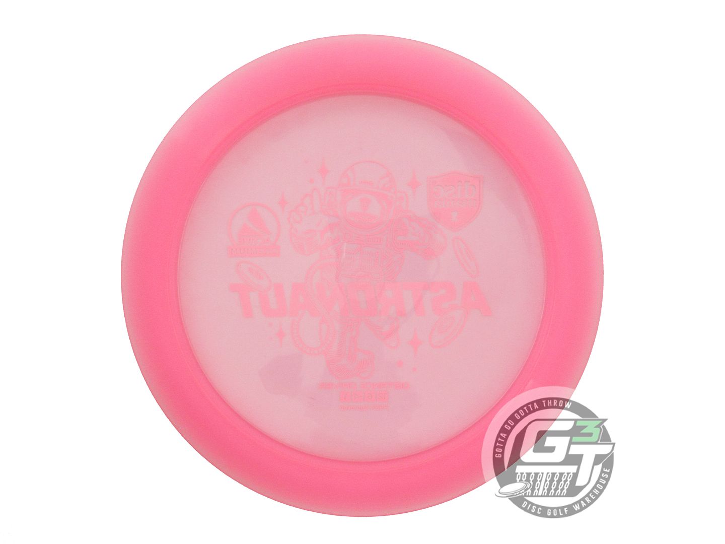 USED DiscMania Active Premium Astronaut 172g Pink White Stmp Fairway Driver Disc