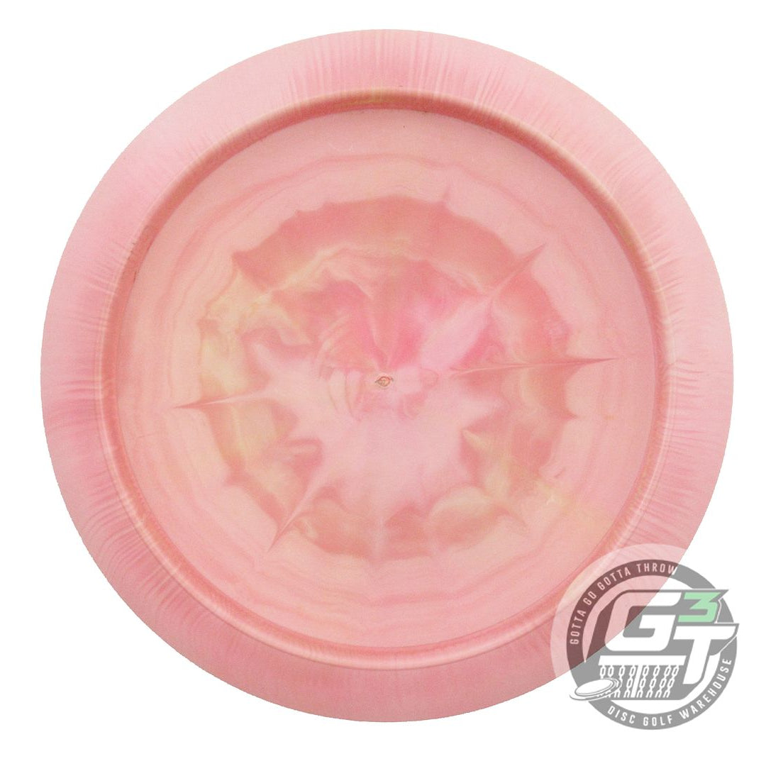 USED Discraft ESP Scorch 174g Pink Blue Shatter Foil Distance Driver Golf Disc