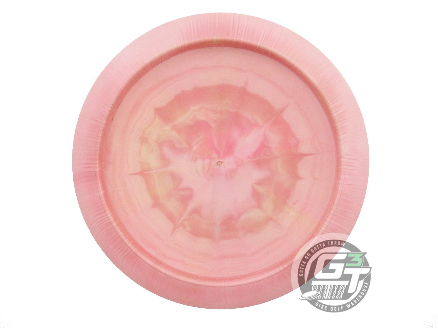 USED Discraft ESP Scorch 174g Pink Blue Shatter Foil Distance Driver Golf Disc