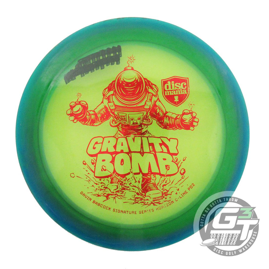 USED DiscMania GRAVITY BOMB Horizon C-Line PD2 175g Blue-Green Driver Golf Disc