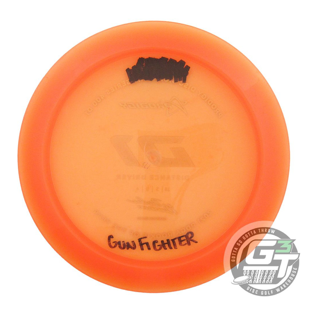 USED Prodigy Discs 400 D1 173g Orange Rainbow Foil Distance Driver Golf Disc