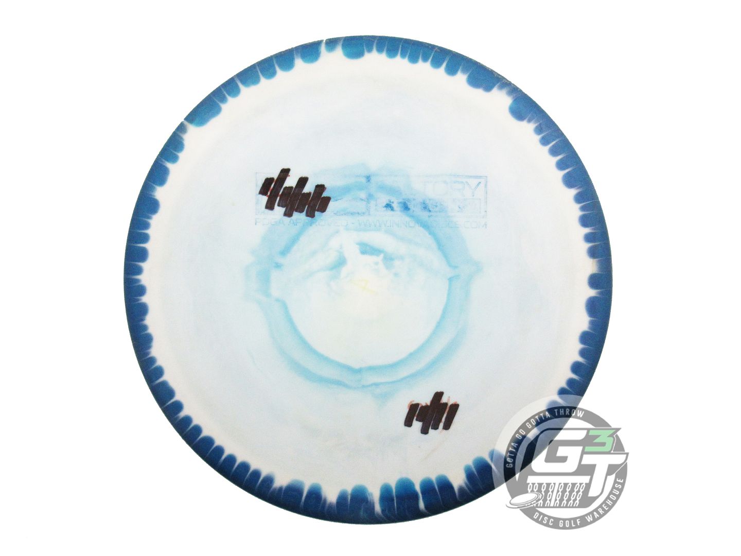 USED Innova Halo Star Thunderbird 174g Blue-White Distance Driver Golf Disc