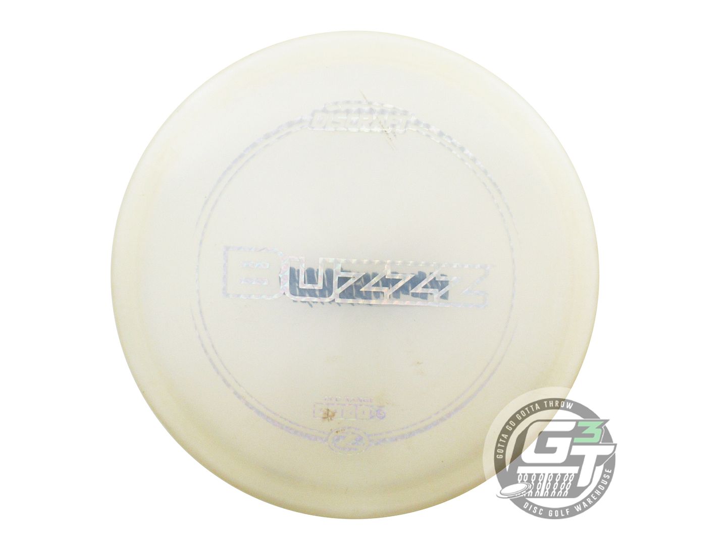 USED Discraft Z Buzzz 173g White Prism Foil Midrange Golf Disc