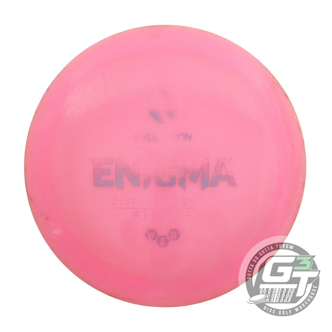 USED DiscMania Neo Enigma 174g Pink Lilac Foil Distance Driver Golf Disc